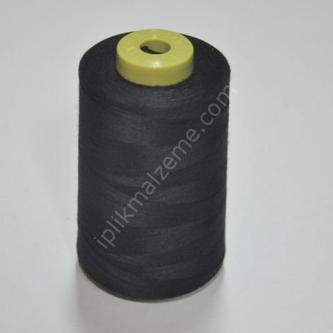 Türsan 120 no Polyester Dikiş İpliği Siyah 5000 mt.